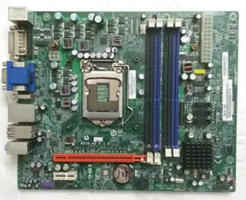 Подходит для настольных ПК ACER VX490 материнская плата 15 R29 011001 H57 LGA1156 100%
