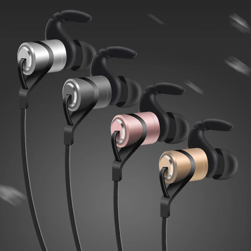 Спортивные Bluetooth наушники OBAFU D9 металлические стереонаушники с сильными басами