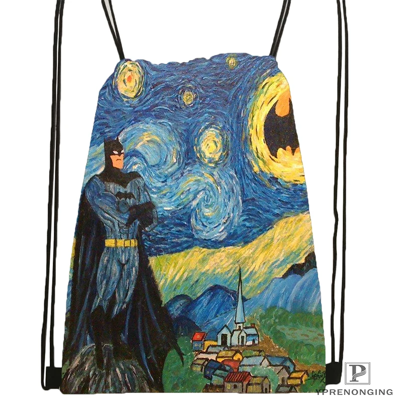 Изготовленный На Заказ Рюкзак Vincent Van Gogh Starry Night сумка на шнурке милый детский