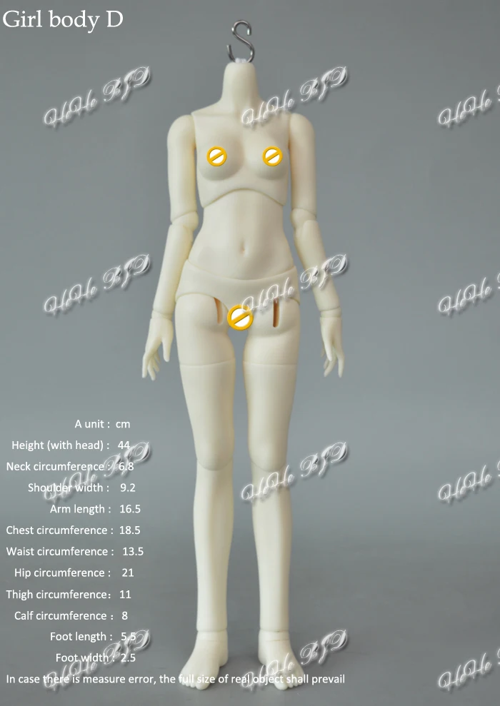 BJD 1/4 боди для мальчиков и девочек msd body of you choise