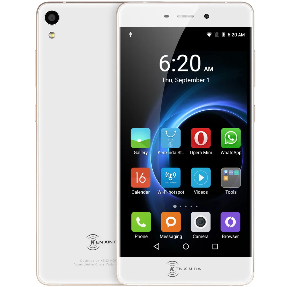 KENXINDA R6 смартфон с 5 2 дюймовым дисплеем восьмиядерным процессором MTK6753 ОЗУ Гб ПЗУ 16