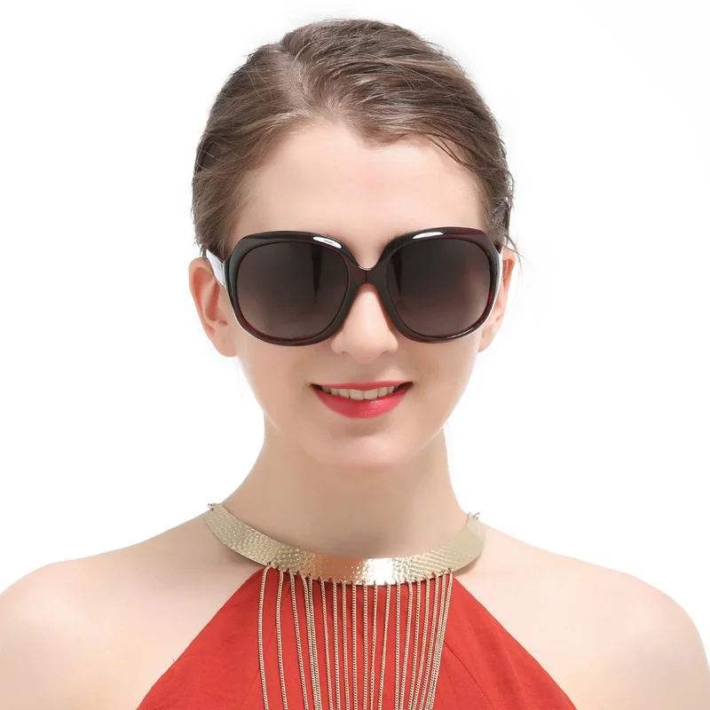 Женские солнцезащитные очки в форме бабочки Винтажные Солнцезащитные большие