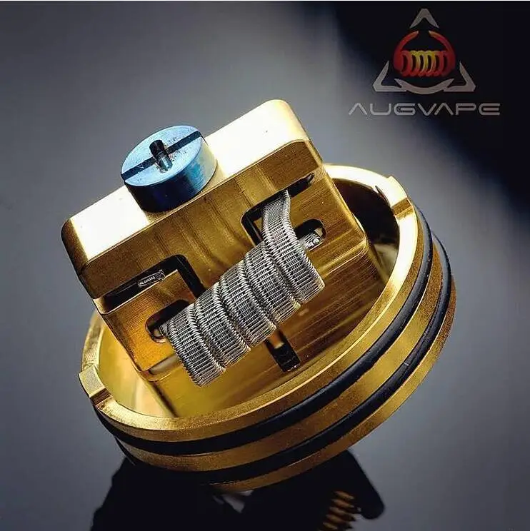 Augvape темплар RDA распылитель 24 мм ПК верхняя крышка электронная сигарета Vape вкус