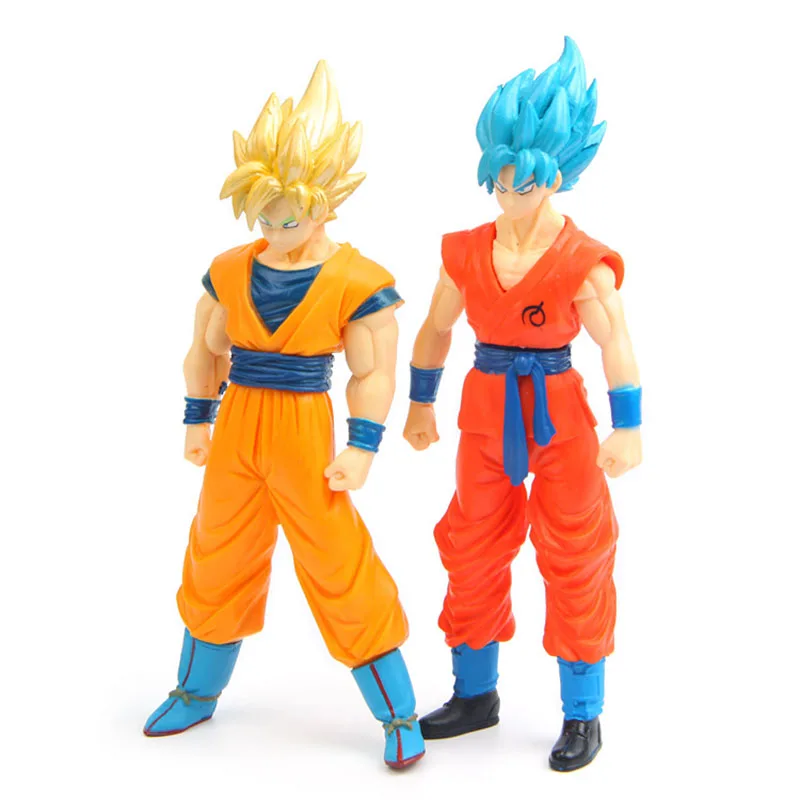 Фигурки Dragon ball Z Супер Саян Гоку Вегета Горячая Dragon ball пластмассовая фигурка DragonBall сын Гоку модель украшения дома
