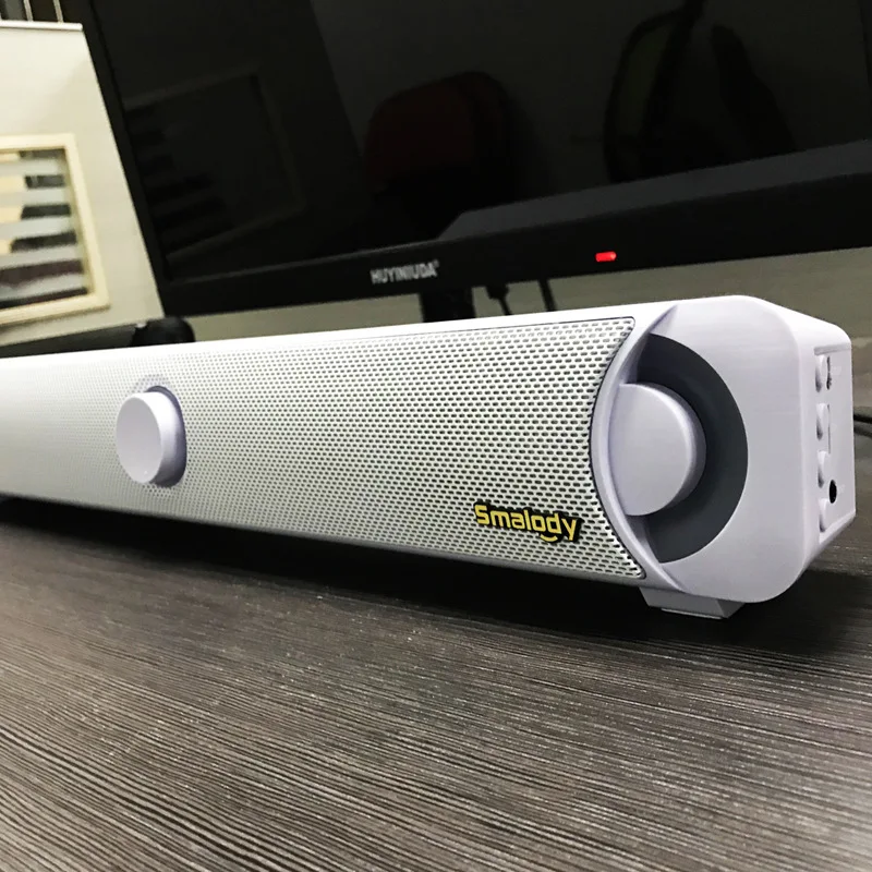 Беспроводная Bluetooth звуковая панель светодиодный компьютерный динамик 10 Вт