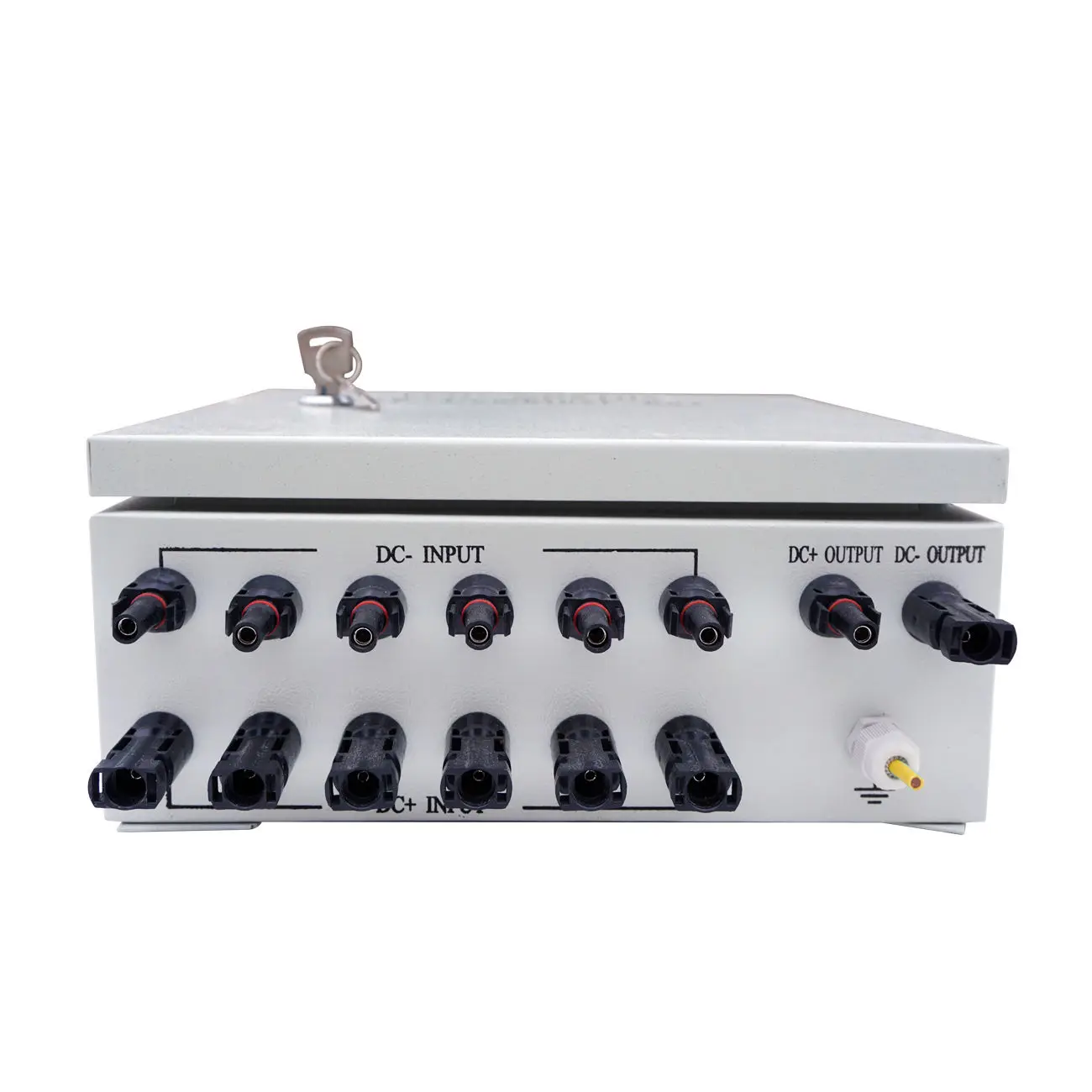 ECOWORTHY 6-String солнечный PV Combiner Box автоматические выключатели Защита от перенапряжения молний для дома от сетки солнечная панель системы