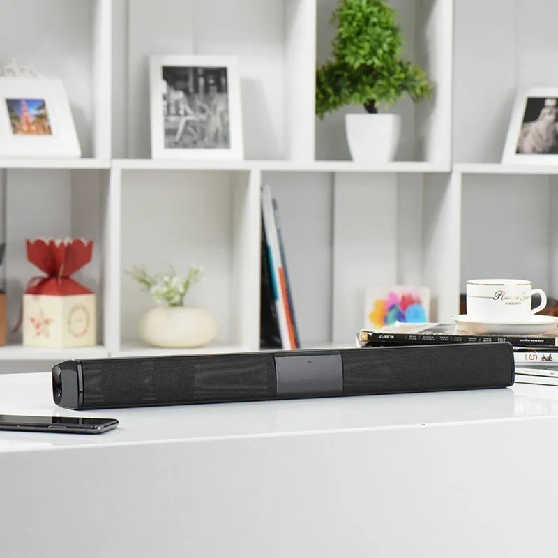 HFES Новый беспроводной Bluetooth Саундбар Стерео Динамик ТВ домашний кинотеатр TF USB