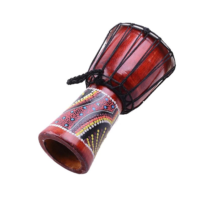 Djembe Drum Mer ударная 6 дюймов Классическая картина деревянный Африканский Стиль
