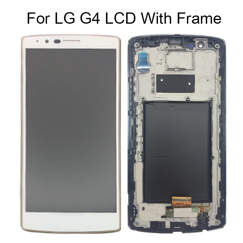 ЖК дисплей 5 дюйма для LG G4 H815 с сенсорным экраном и дигитайзером рамкой H810 H811 Dual H818