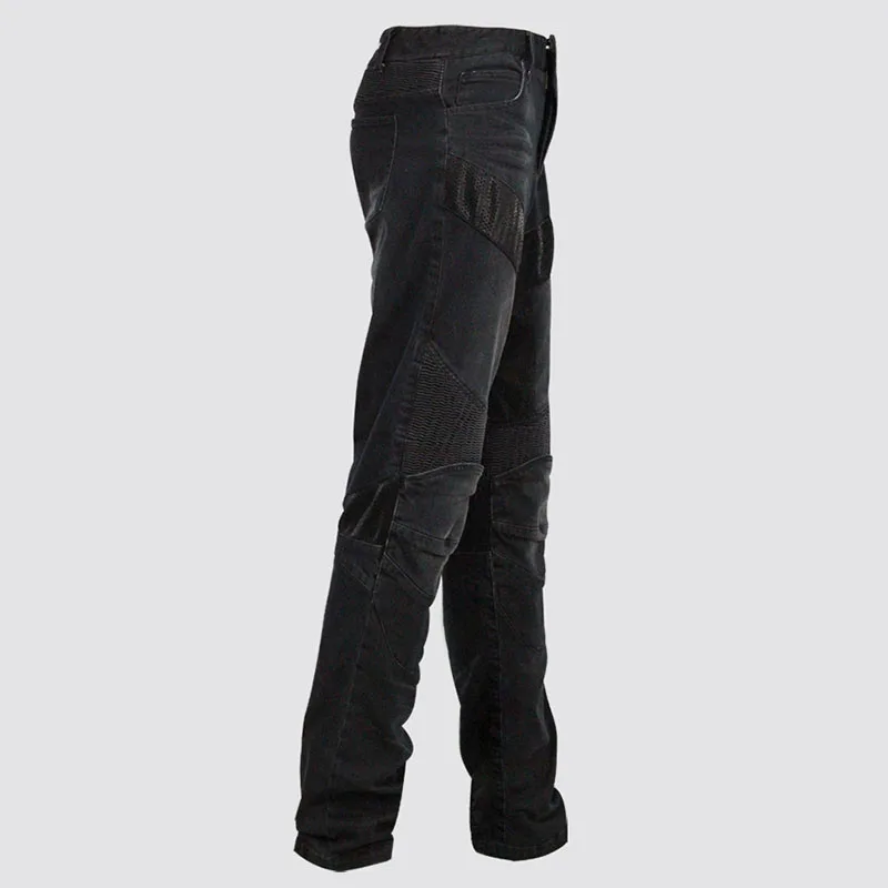 Размер брюки мужские мотоциклетные Защита плюс байкерские потертые джинсы новые