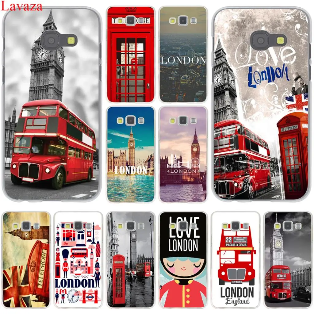Чехол Lavaza London big ben Bus для Samsung Galaxy Note 10 9 8 A9 A8 A7 A6 Plus 2018 A3 A5 2015 2016 2017 A2 Cover|for samsung galaxy|grand