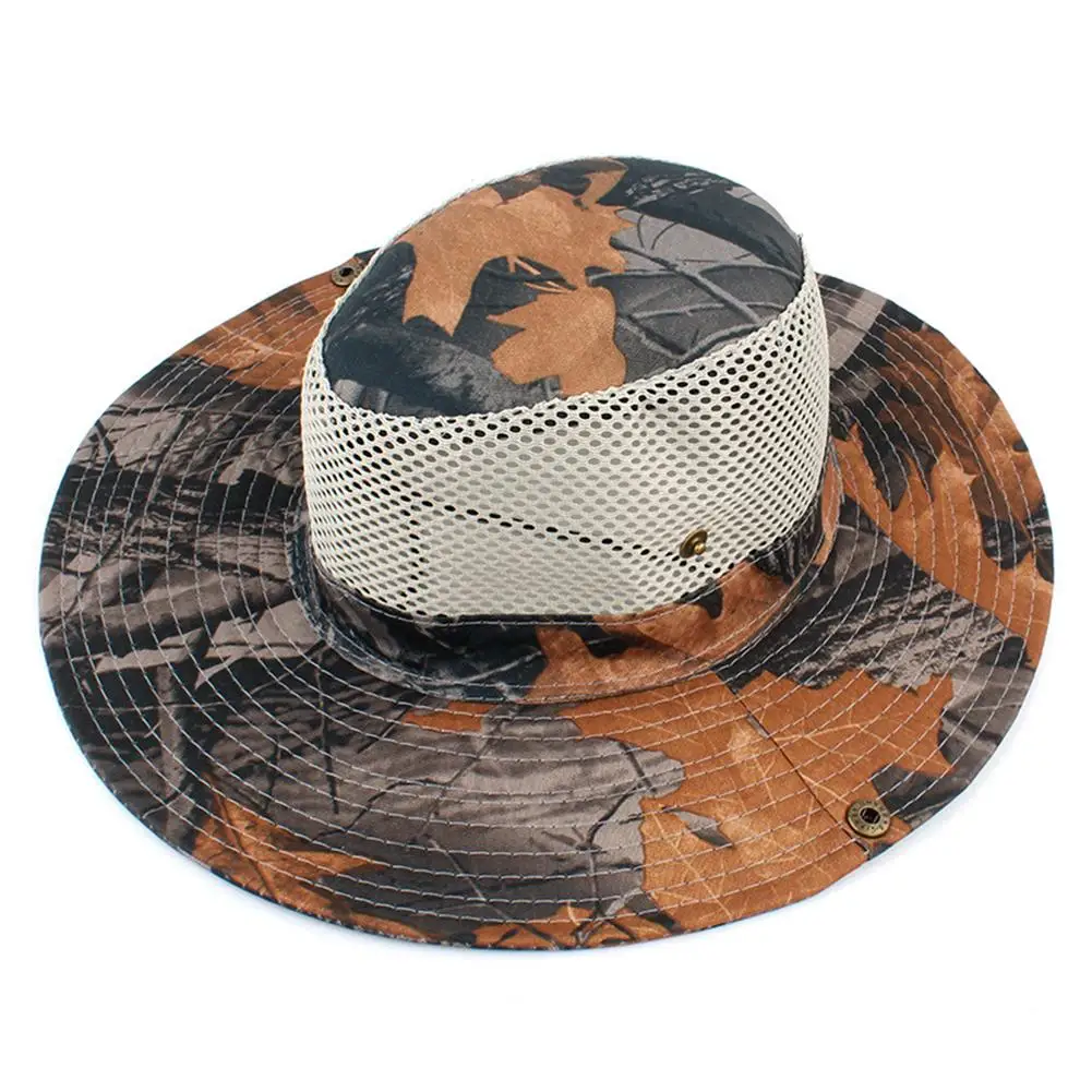 Камуфляжные охотничьи рыболовные шляпы с широкими полями кепка для активного