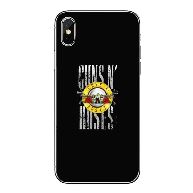 Для Nokia 2 3 5 6 8 9 230 3310 1 7 Plus мягкий прозрачный корпус крышки guns n roses музыкальная