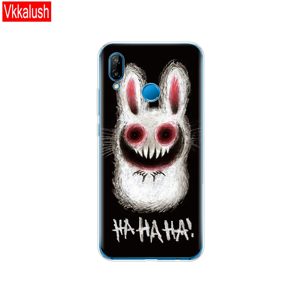 80041 Силиконовый чехол для 5,8" huawei P20 Lite huawei P20 Pro, чехол для huawei P 20, Защитная прозрачная задняя крышка для телефона - Цвет: 80041