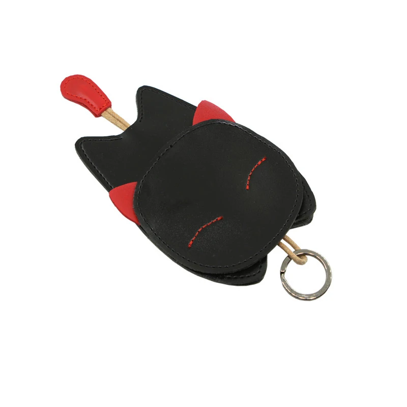Женский милый чехол для ключей кожаный держатель модный многофункциональный