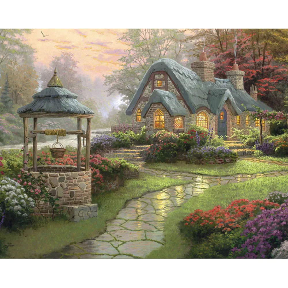 

Diamond Painting Full Drill square/round Forest Fairy Tales Mosaic DIY Diamond Painting Cross Stitch Embroidery Home Decor