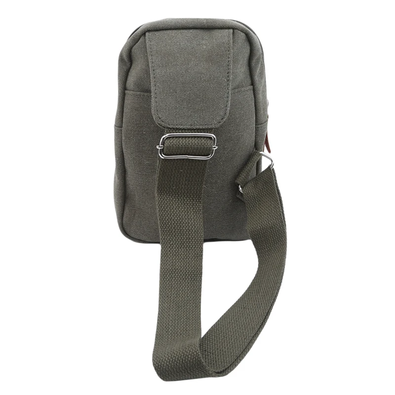 Горячая Многофункциональный Для мужчин Груди Сумка Винтаж Crossbody сумки