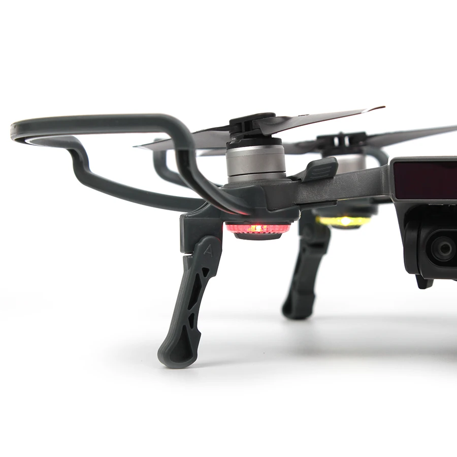 2 в 1 DJI SPark защита пропеллера + Складные шасси защитный комплект для SPARK Drone