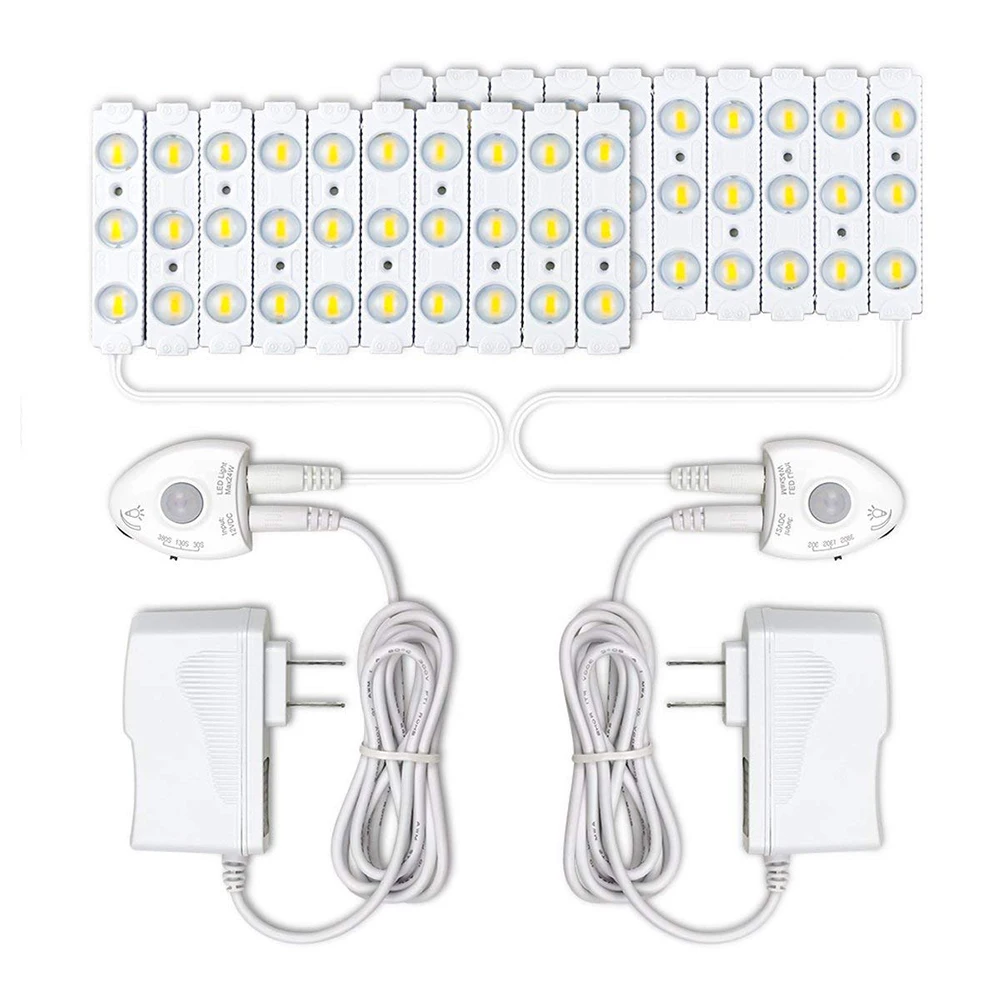 Amagle Indoor PIR Motion Sensor Led Stair Light LED Strip Lamp Steps Ladder Wall Lamps Dimmable Bedroom Night With Timer | Лампы и