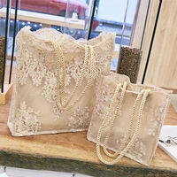 new lace ladies handbag summer beach wedding bridal party hand bag bolsa feminina womens shoulder bag shopping bag