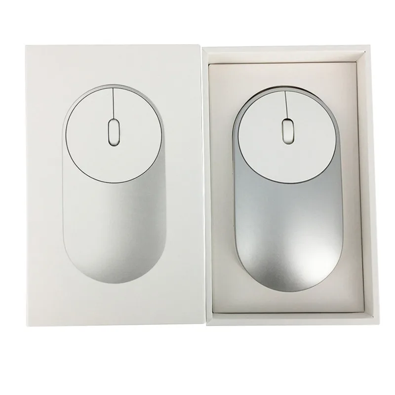 Оригинальная Xiaomi mi мышь Портативная Беспроводная игровая мышка оптическая Bluetooth