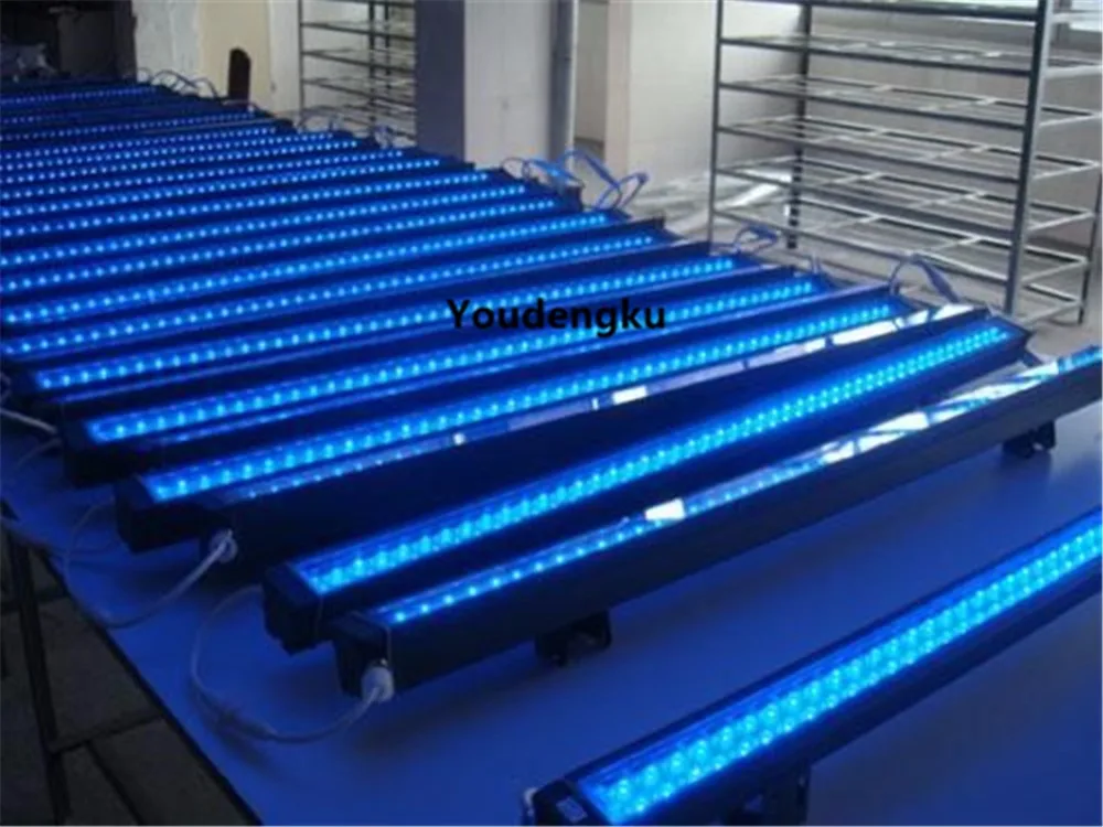 24 шт. линейные светодиодные стены украшения мыть бар освещения RGB indoor wall washer с
