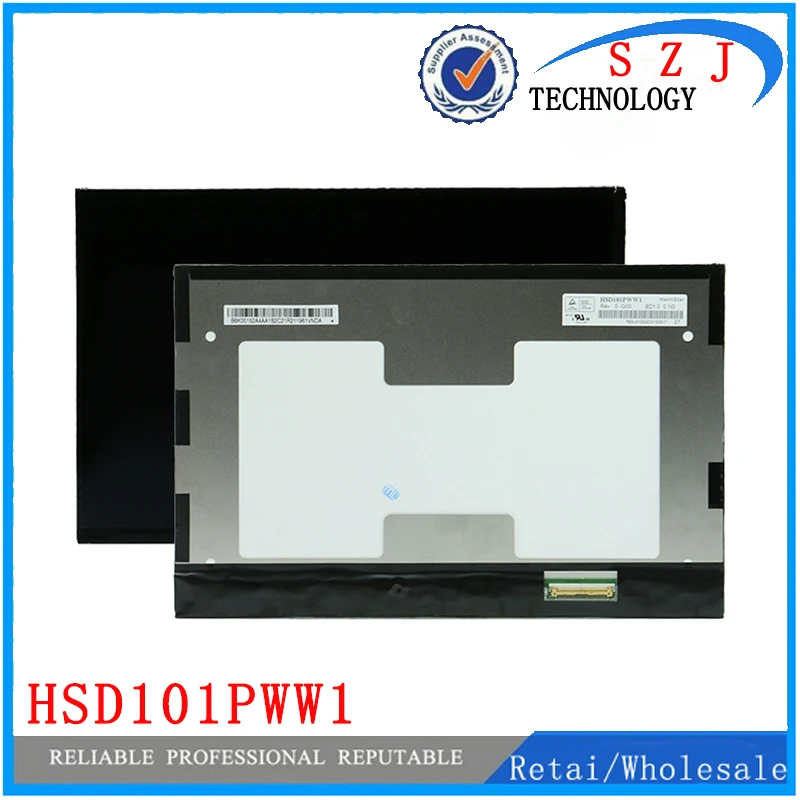 

10.1'' inch 1280*800 HSD101PWW1 A00 HSD101PWW1-A00 Rev:4 for ASUS TF300 Tablet PC OLED LCD Screen Display Free ship