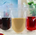 Прямоугольная плотная пластиковая прозрачная фруктовая бутылочка для сока напитка, кофе, молока, чая, упаковка для выноса 250 мл, 500 мл, 10 шт