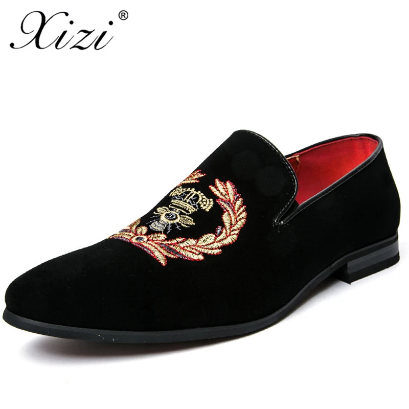 XIZI 2020 men luxury formal Shoes Male Top and Back casual leather Fashion Men Velvet Loafers Casual mens dress shoe | Обувь