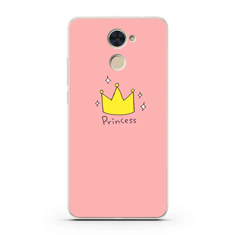 Huawei y7 Case Silicon beautiful Cartoon Animal Painting Soft TPU Back Cover for prime Phone fitted shell |
