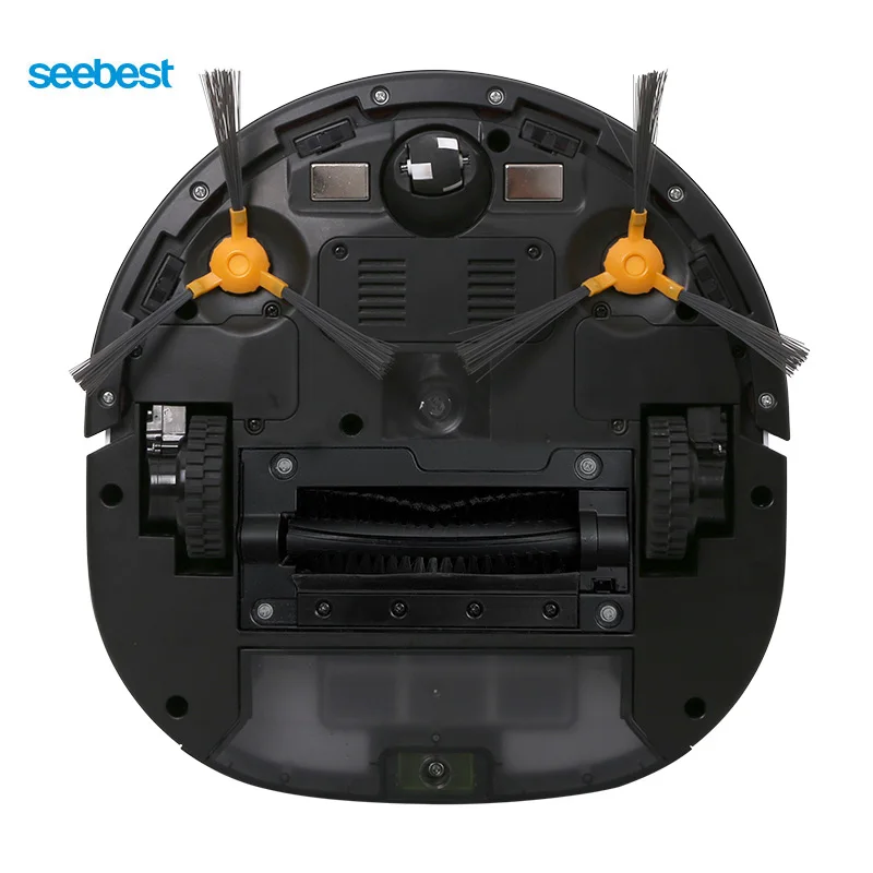 F780A Seebest F780/F780A Роботизированный пылесос с большим баком для воды, гироскоп навигации, график времени, V прокатки щетки для ковров - Цвет: F780A