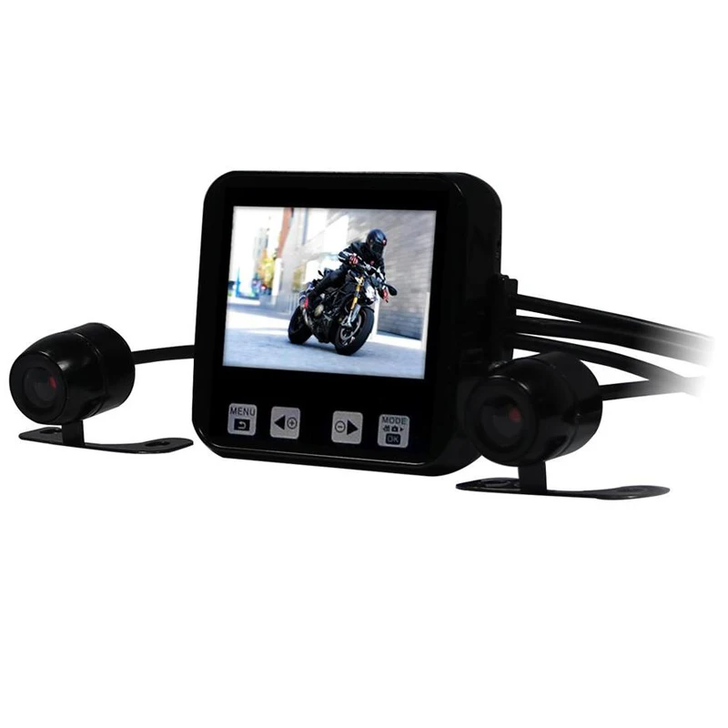 2," экран сенсорный ключ C6 автомобиль двойной объектив мотоцикл dvr камера видео регистратор поддержка gps и g-сенсор