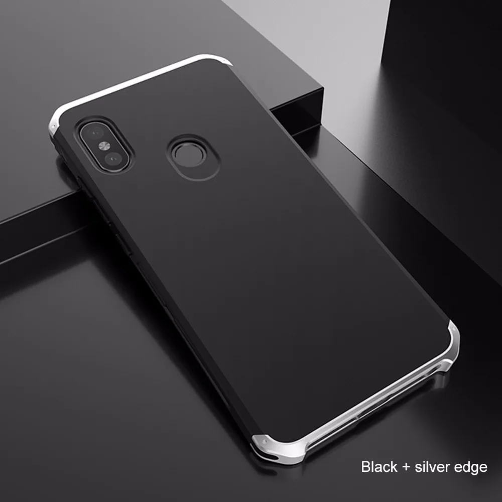 Чехол с металлической рамкой для Xiao mi Red mi Note 5 7 6 Pro 4X роскошный Xio mi 9 8 SE 6 5S Plus Red mi Note 5A 4 Global противоударный чехол mi 8