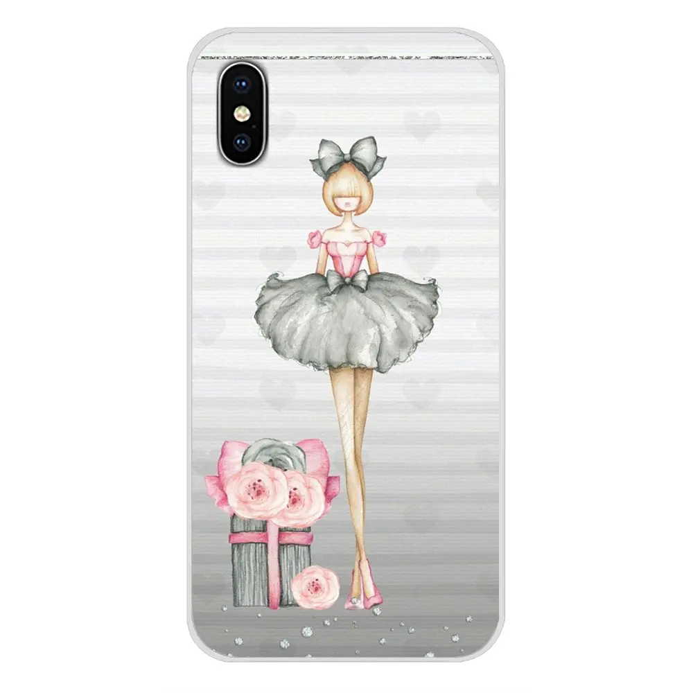 Роскошный дорожный Прозрачный чехол для девочек мягкий Samsung Galaxy J1 J2 J3 J4 J5 J6 J7 J8 Plus
