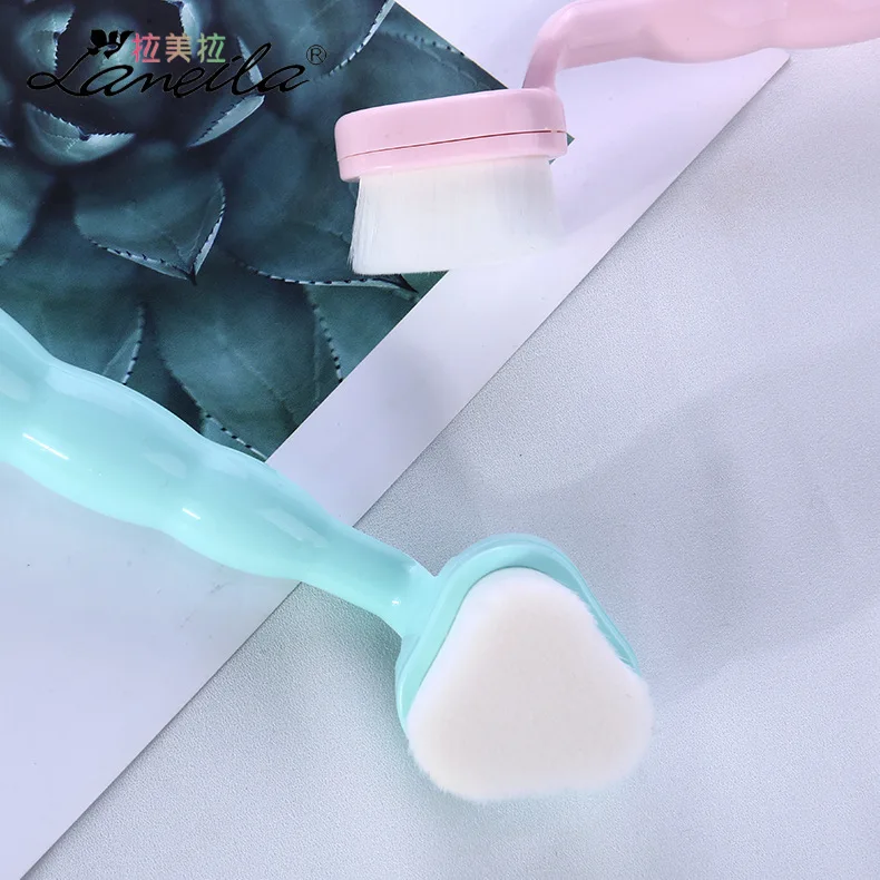 Новинка 2018 многофункциональная Очищающая щетка для лица переносной размер 3D