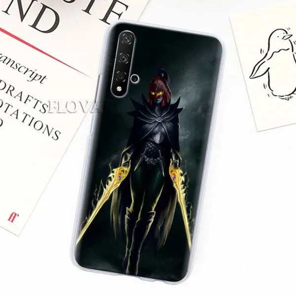 008 Чехол для телефона чехол для Honor 20 Pro 9 10 Lite 8X 8A 8C 8S 7A фотоаппаратов моментальной печати 7S Y7 Y9 V20 чехол с принтами из игр Warcraft и Dota 2 логотип Жесткие ПК-Чехлы - Цвет: 008