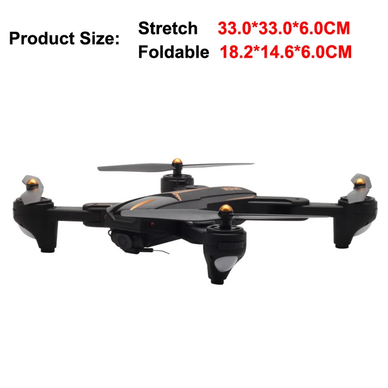 VISUO XS809W XS812 складной мини-Дрон для селфи с камерой 2MP/5MP 5G WiFi+ gps позионирующий Радиоуправляемый вертолет удерживающий высоту Квадрокоптер