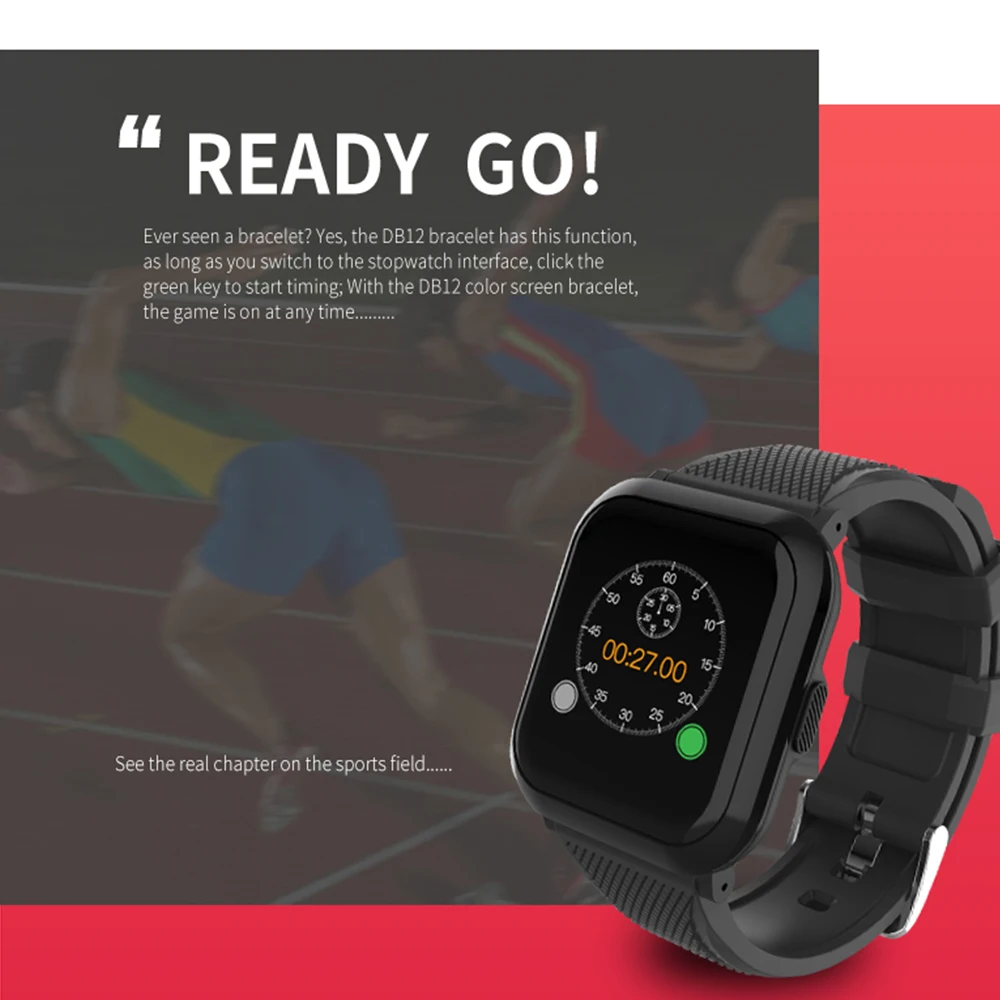 SZMUGUA Bluetooth Smart Bracelet For Men IP68 Waterproof Heart Rate Monitor Sports Activity Fitness Tracker watch | Электроника
