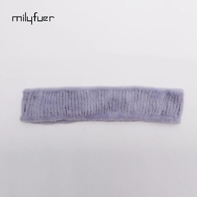 Milyfuer реального норки Мех животных Для женщин воротник из натуральной Дамы шарф