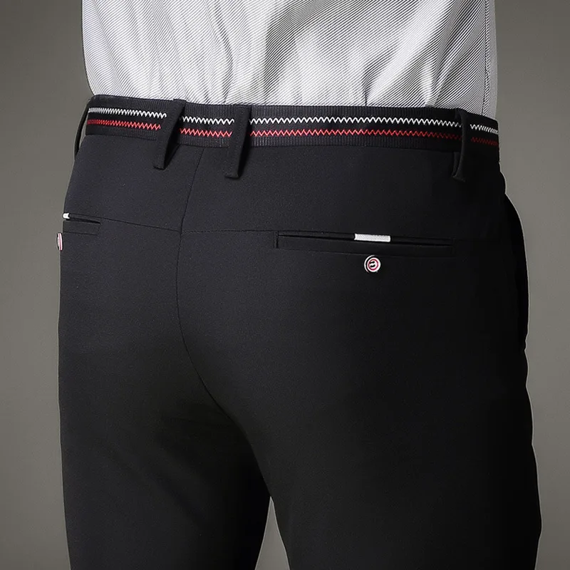 

Jbersee Men Dress Pants Formal Pants Slim Fit Suit Pants Business Casual Wedding Men Black Mens Dress Trousers perfume masculino
