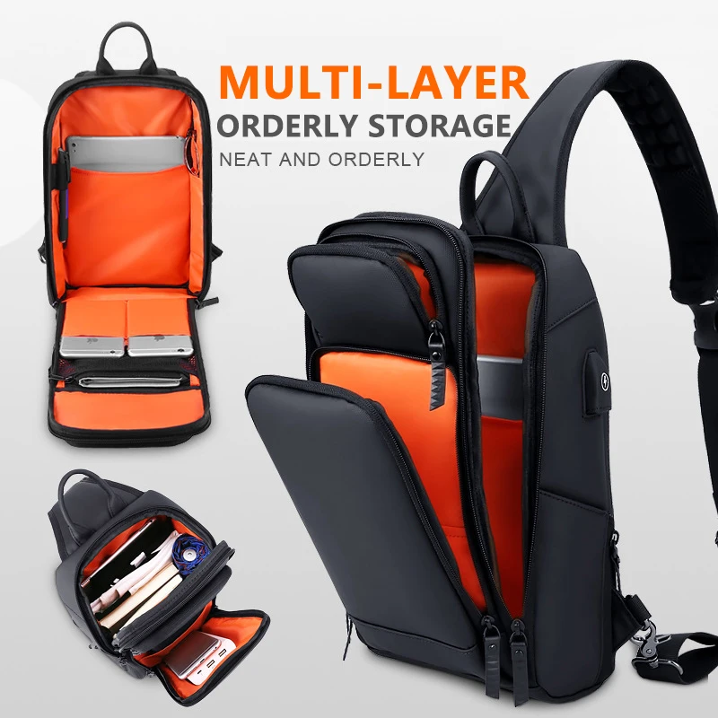 Мужская сумка через плечо водонепроницаемая подходит для Ipad 9 7 дюйма | Багаж и