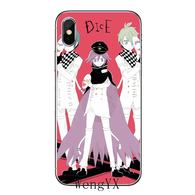Ouma-Girl-A-06 Тонкий, из ТПУ, мягкий чехол для телефона Apple iPhone X XR XS Max 8 7 6s 6 plus SE 5S 5c 5 4S 4 Kokichi Ouma Girl Аниме - Цвет: Ouma-Girl-A-06