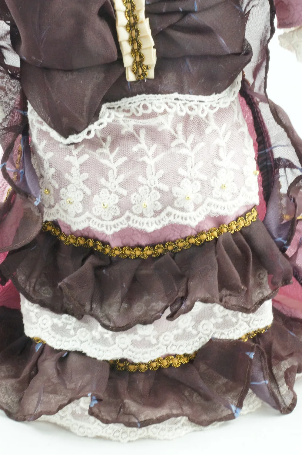 Cosette 16 &quotНовая коллекция фиолетовая Реалистичная кукла косички фарфоровая