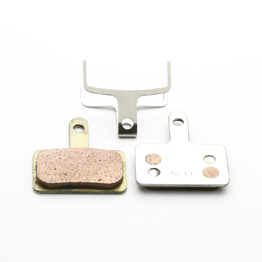 2 пары велосипедных тормозных колодок из нержавеющей стали для Shimano Deore M515 575 615 LX