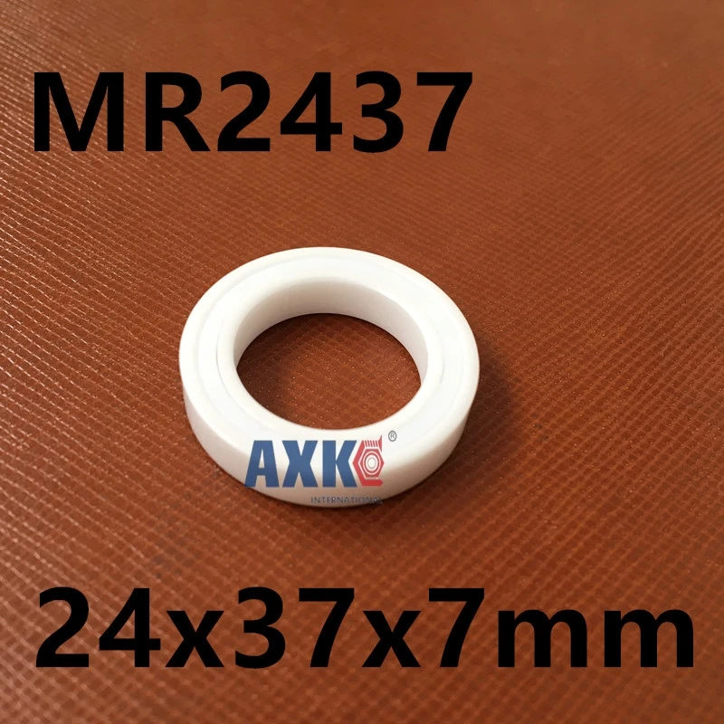 MR24377 MR2437 2RS 24377 MR2437LLB MR243707 Полный керамический подшипник ZrO2 24x37x7 мм велосипедный