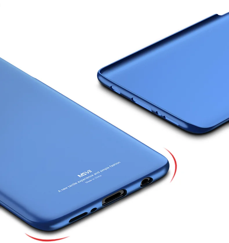 MSVII чехол для телефона s для samsung S9 чехол для Galaxy S9 Plus чехол Роскошный чехол матовый ультра тонкий 360 полная Защита задняя крышка