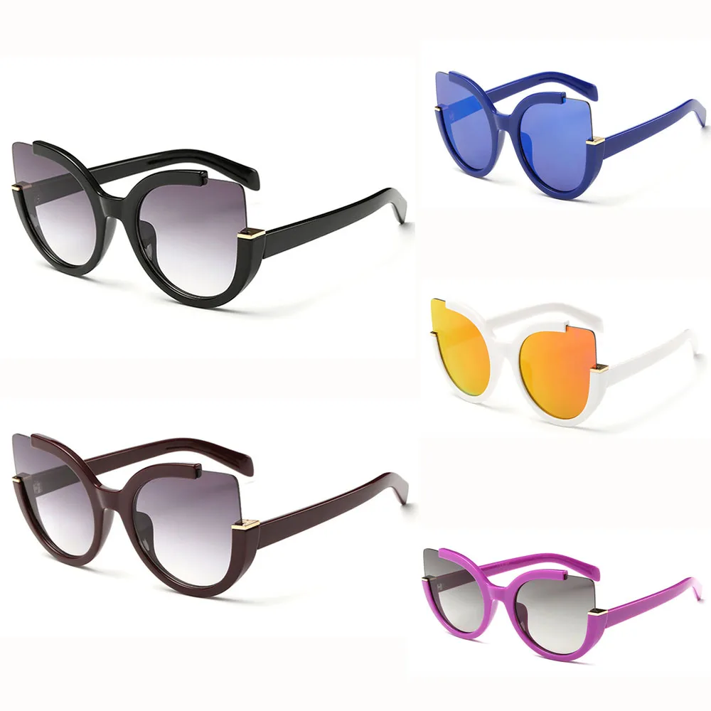 

2019 sunglasses women Vintag cat eye leopard print sun glasses ladiese cool Retro Brand designer Multicolor eyewear uv400