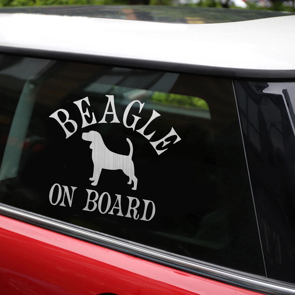 Tangredy Beagle на доске автомобильные наклейки и бампер для автомобиля Стайлинг