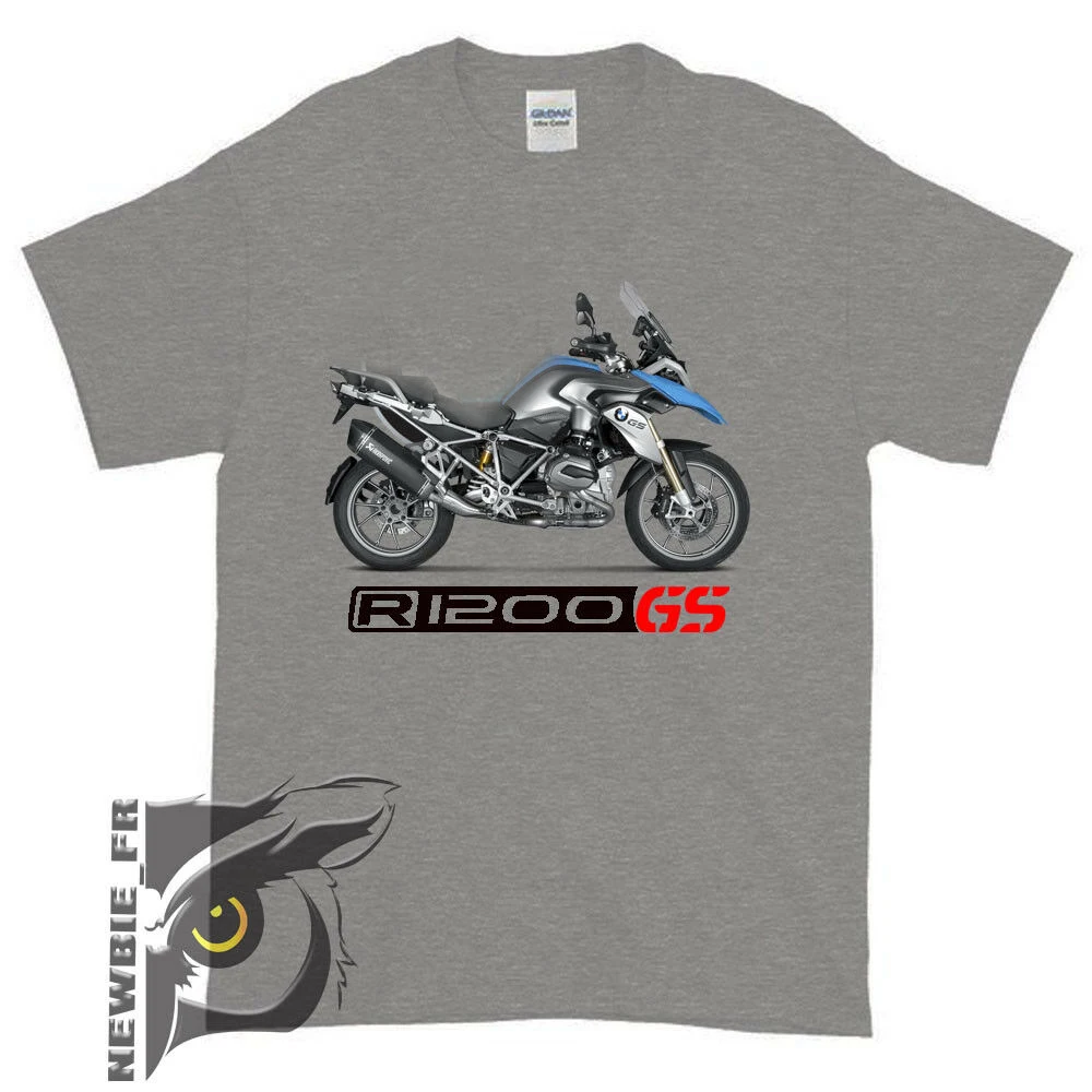 Немецкий Motorrad R1200Gs Приключения мотоциклетная футболка R 1200 Gs Мужские