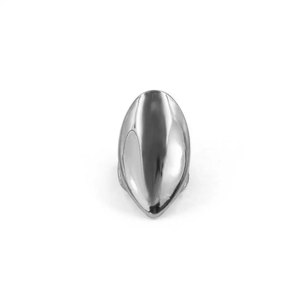 Новые одиночные клыки вампира Gold Grillz одиночные зубы Grillz - Окраска металла: silver